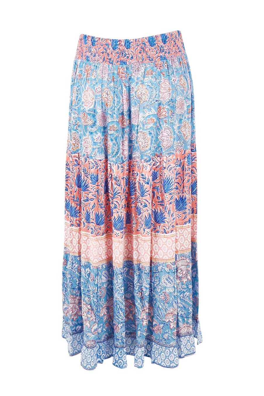 Skirts Sea Bird | Murrays Beach Maxi Skirt Coralblue