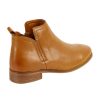 Shoes Human Premium | Sine Leather Ankle Boot Tan