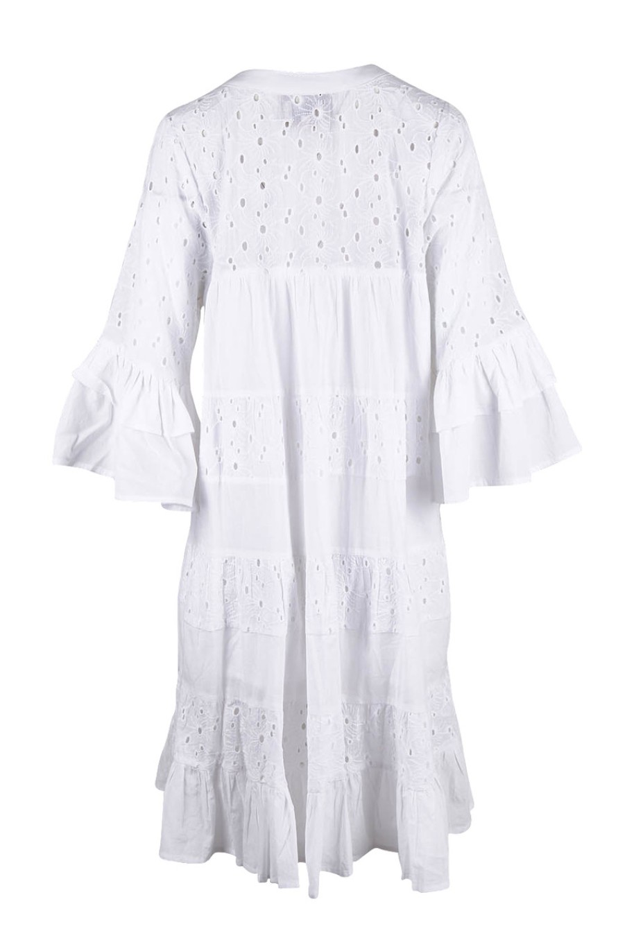 Dresses Naudic | Lulu Dress Scandi Schiffli