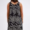 Dresses bird keepers | The Printed High Low Dress Blackwhite