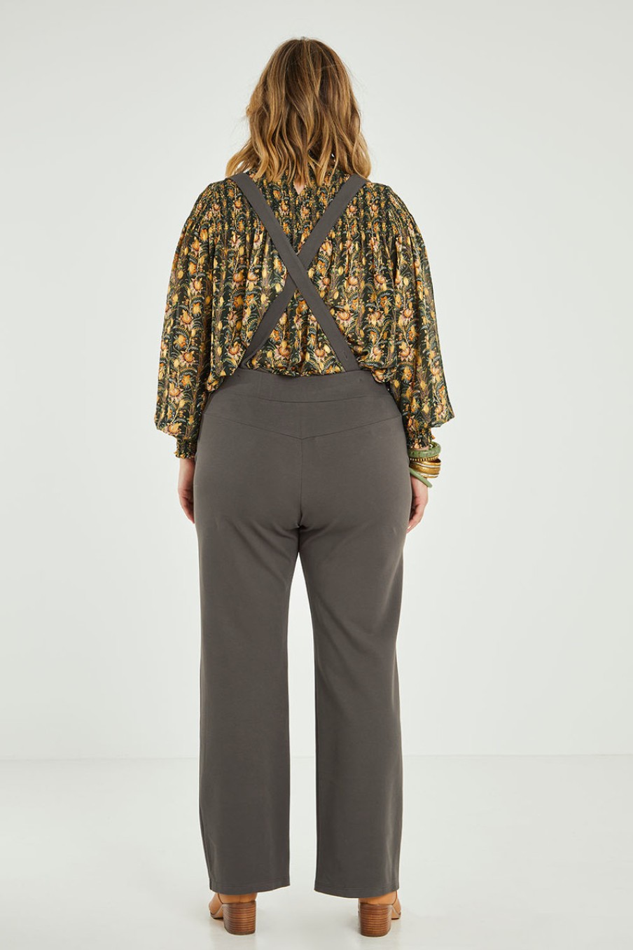 Pants & Leggings boho bird | Meet Me At Midnight Ponte Pants Olive