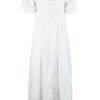 Dresses Eb & Ive | La Vie Pintuck Maxi Blanc