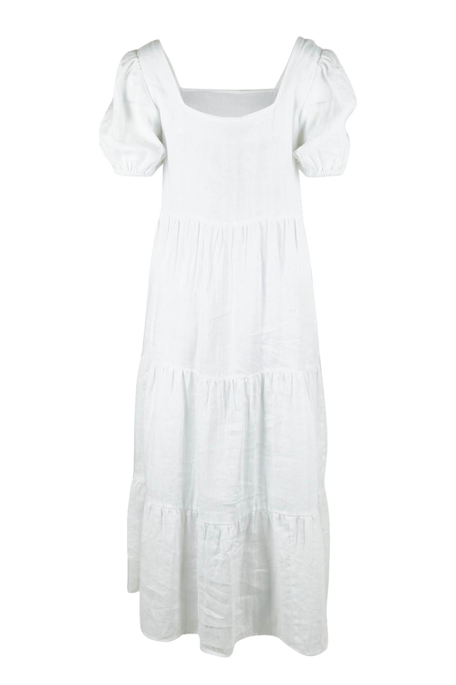 Dresses Eb & Ive | La Vie Pintuck Maxi Blanc