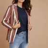 Coats & Jackets bird keepers | The Classic Stripe Blazer Navyrust