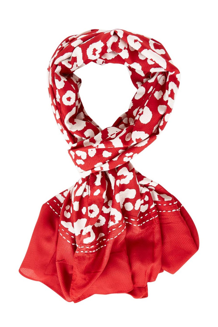 Accessories Brakeburn | Leopard Scarf Redleopard