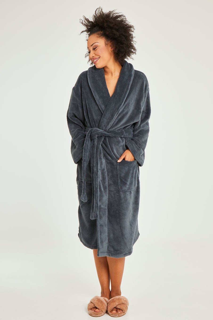 Lingerie & Sleepwear Bambury | Microplush Bath Robe