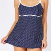 Swimwear Capriosca | Underwire Swim Dress Navywhite