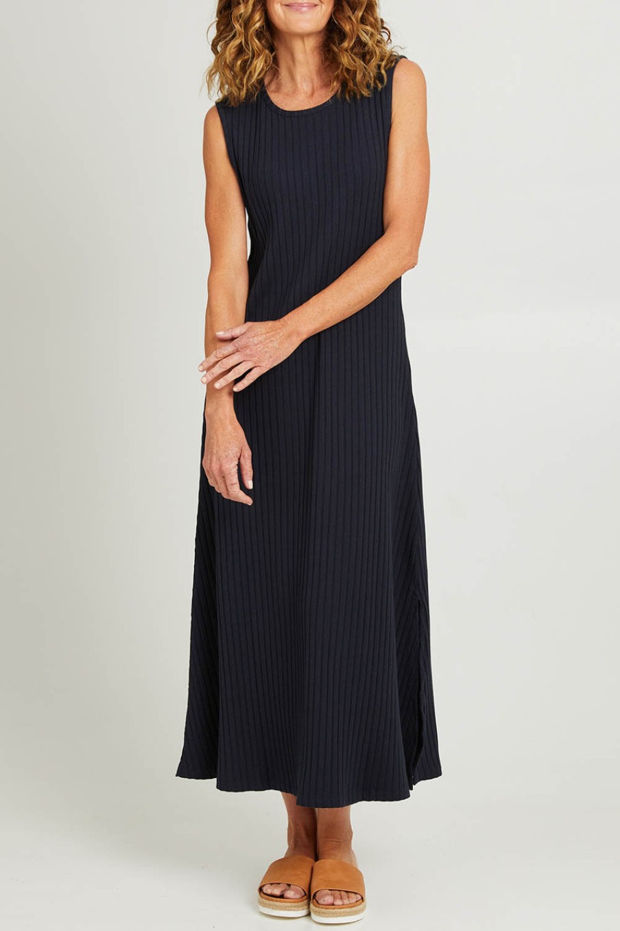 Dresses Foxwood | Pippa Rib Dress Navy