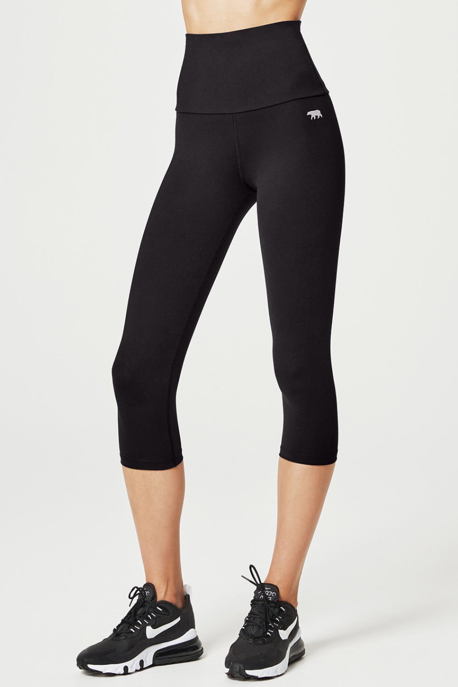 Pants & Leggings Running Bare | Abtastic Studio 3/4 Tight Black