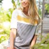 Tops Brakeburn | Beach Stripe Tee Multi