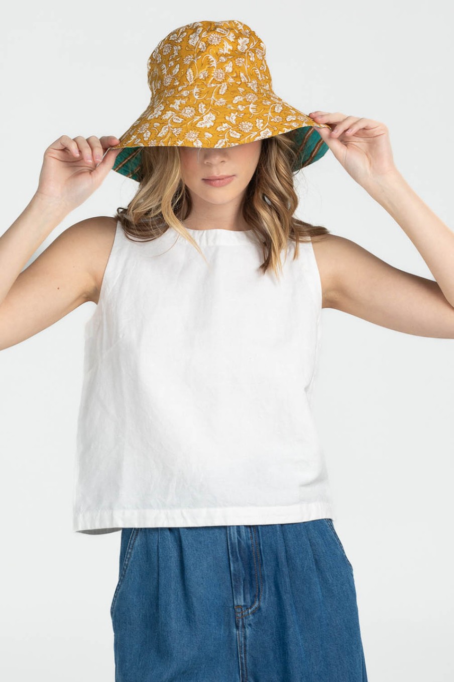 Accessories Boom Shankar | Reversible Bucket Hat Zetta02