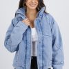 Coats & Jackets Foxwood | Rosalee Denim Jacket Vintageblu