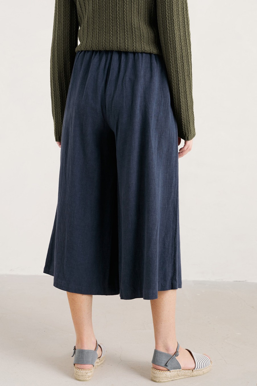 Pants & Leggings Seasalt | Intertidal Culottes Maritime