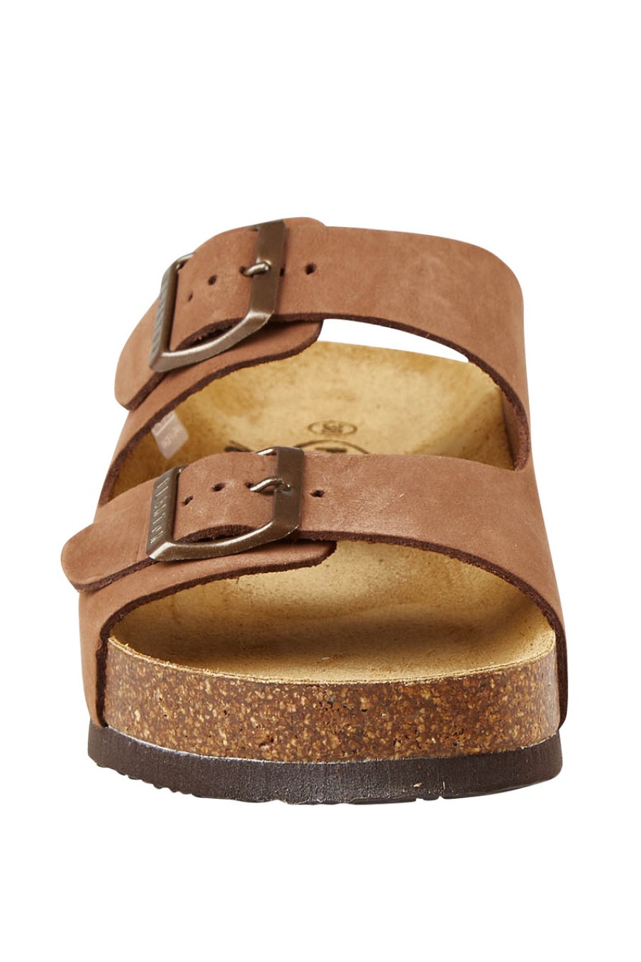 Shoes Plakton | Lindo Leather Platform Sandals Nubmoka