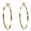 Accessories Eb & Ive | Jovial Hoop Earring Gold