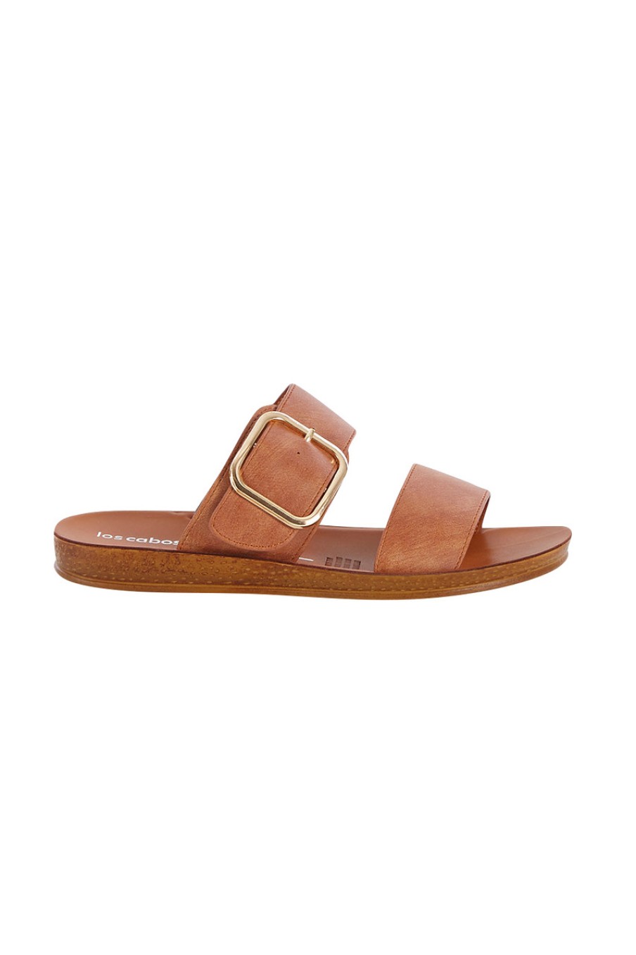 Shoes Los Cabos | Doti Double Strap Slide