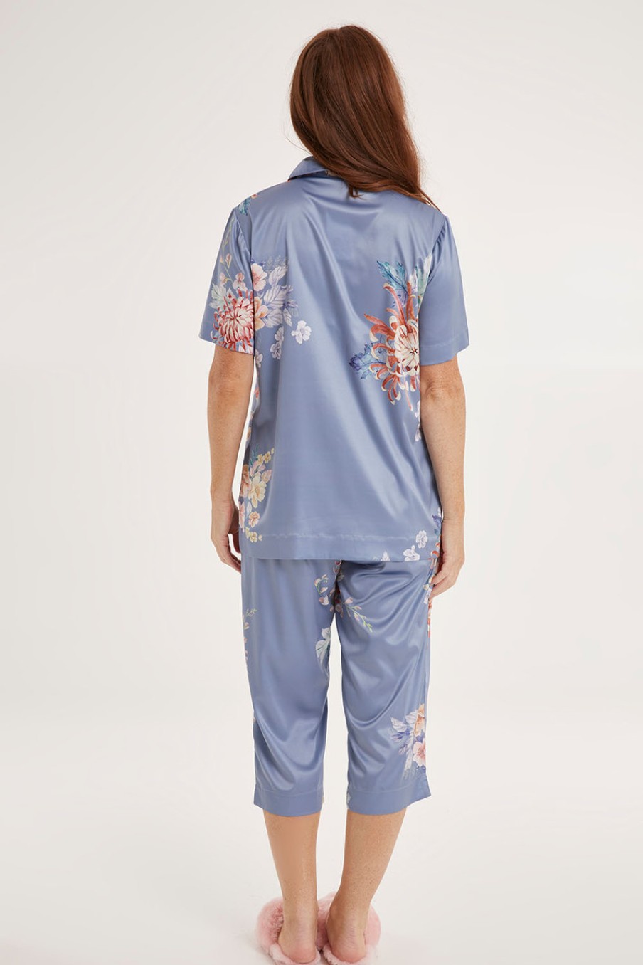 Lingerie & Sleepwear Givoni | Rianna Capri Pyjama Dusk