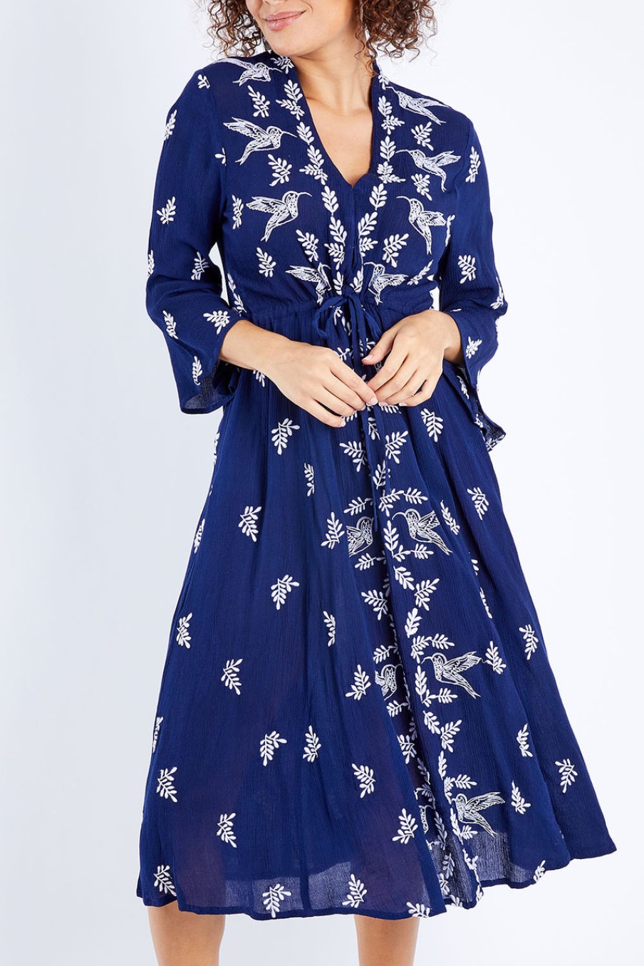 Dresses boho bird | Dancing With Birds Midi Dress