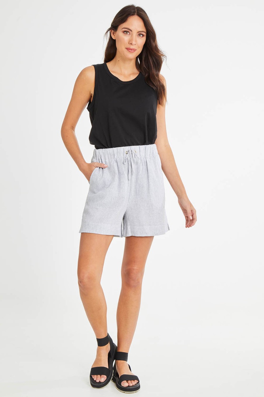 Shorts Betty Basics | Lauren Linen Shorts