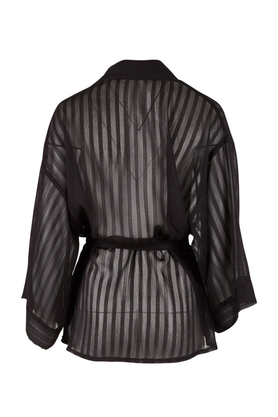 Tops Moonlight Bird | Amanda Sheer Kimono Black