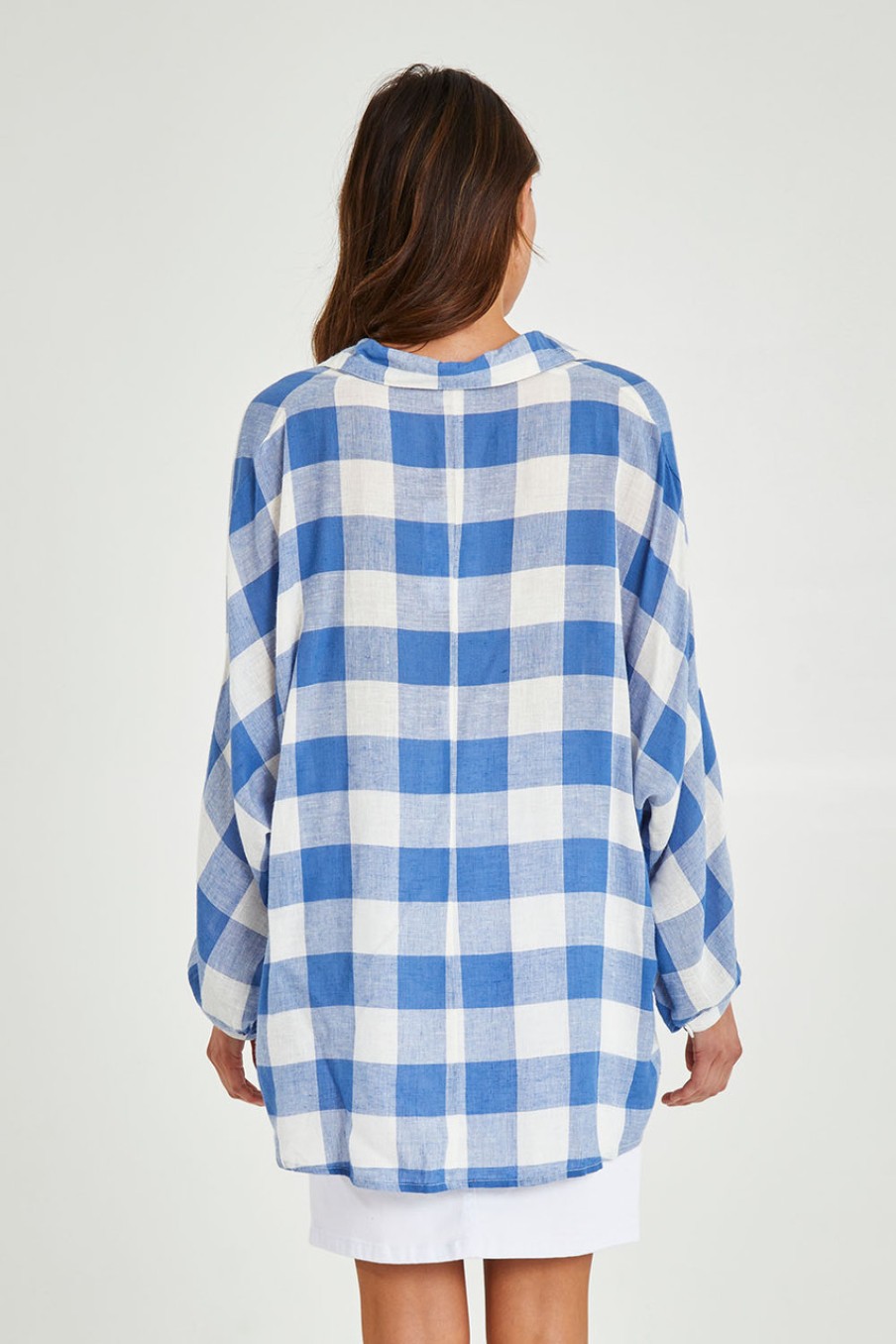 Tops Holiday | Cliffside Shirt Bluecheck