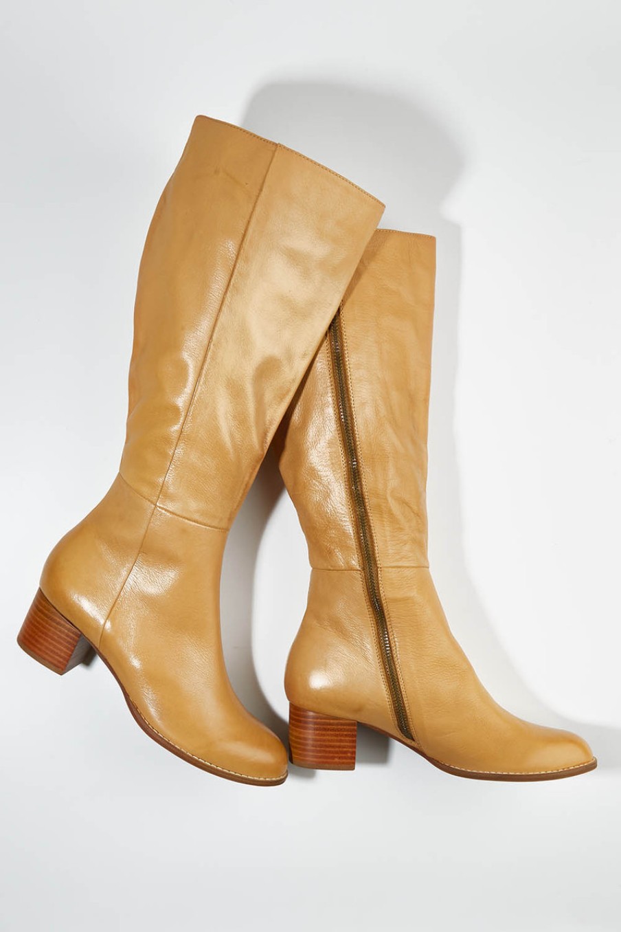 Shoes Diana Ferrari | Benii Leather Calf Boot Dktanatur