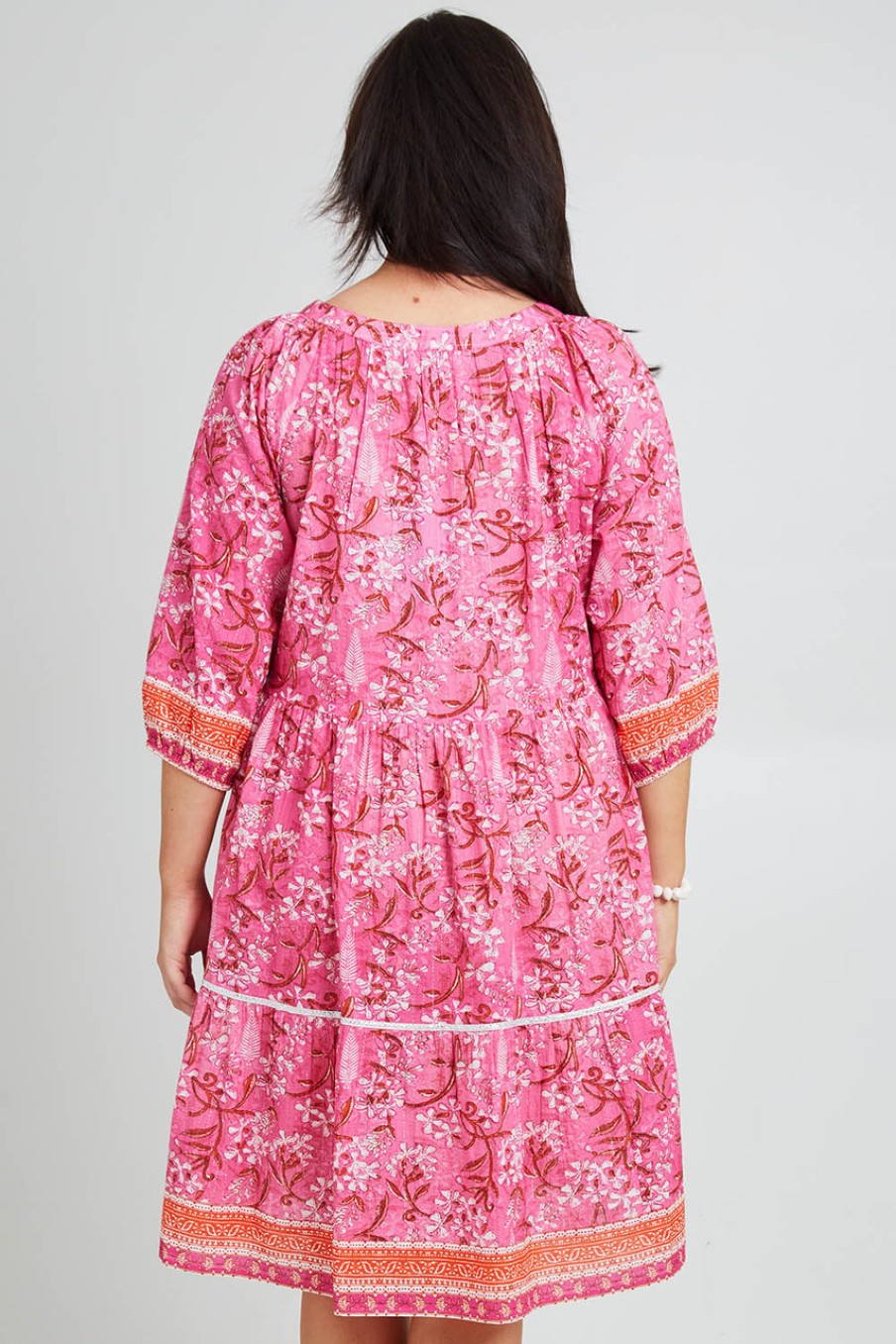 Dresses Sea Bird | Sandy Bay Dress Pinkorange