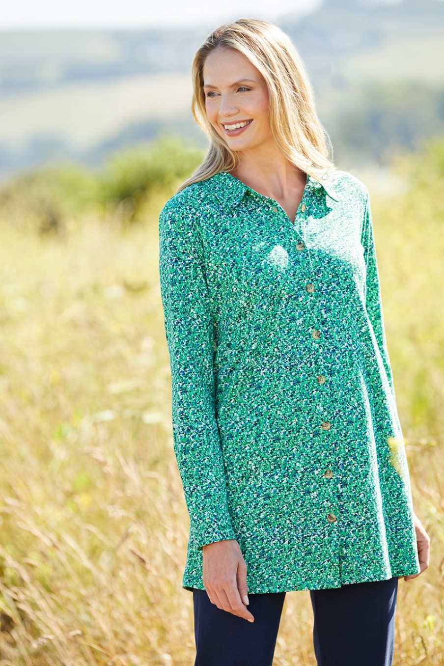 Tops Lily & Me | Grange Tunic Bgreen