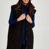 Coats & Jackets Betty Basics | Cape Cod Puffer Vest Black