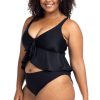 Swimwear Artesands | Chagall Midriff Bikini Top Black