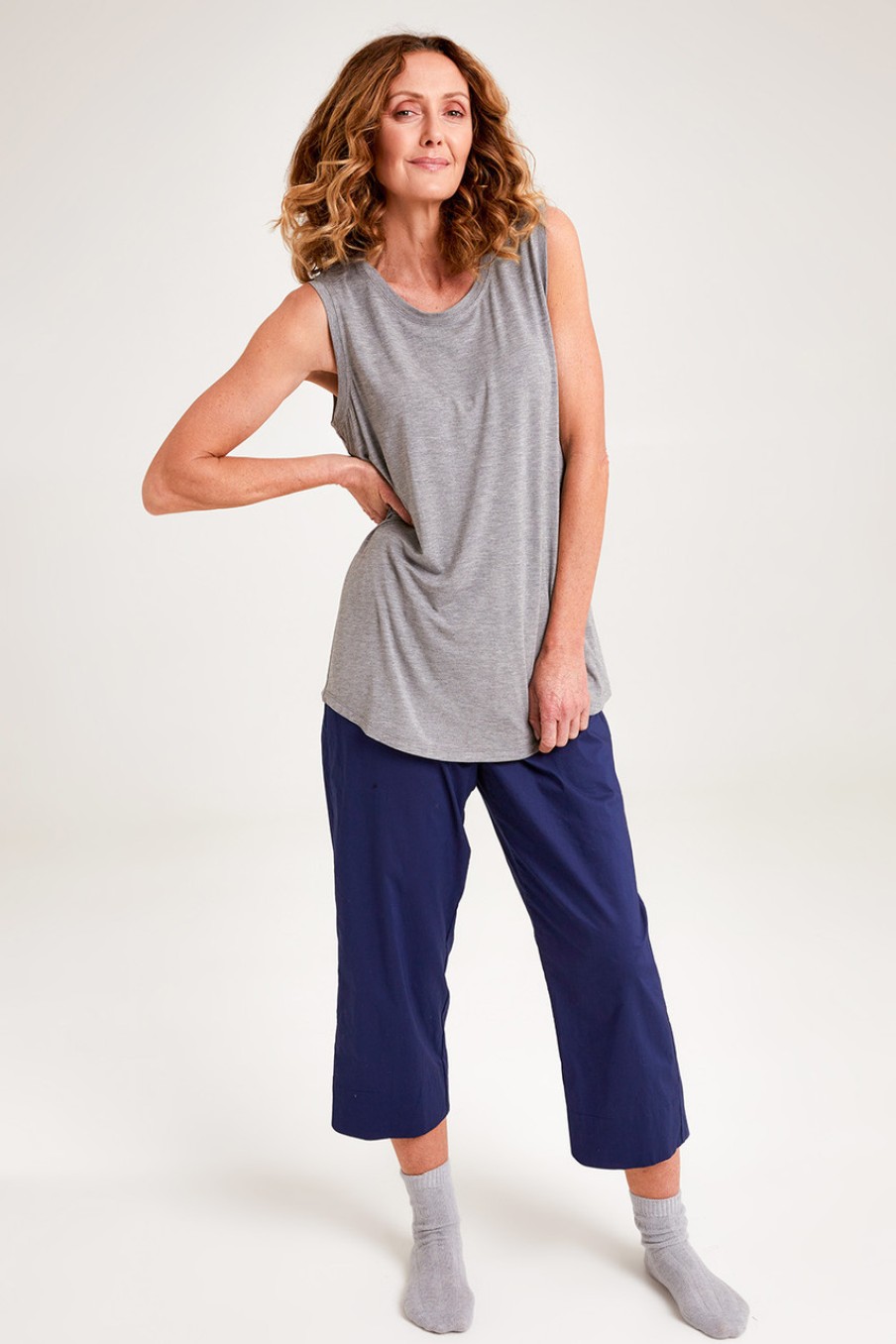 Tops Unwind by Birdsnest | Classic Fit Modal Tank