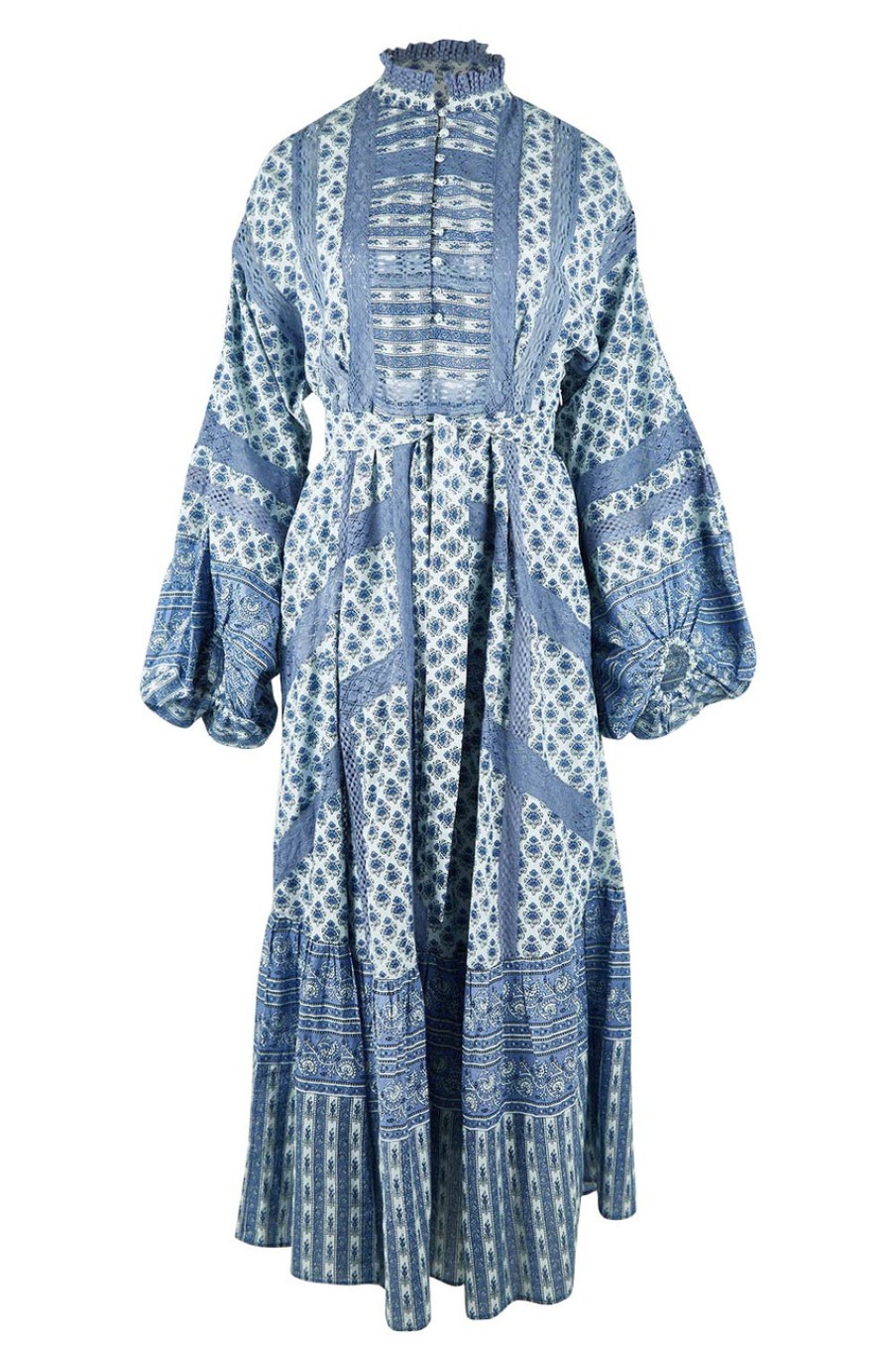 Dresses boho bird | Under A Blue Sky Maxi Dress Bluefleur