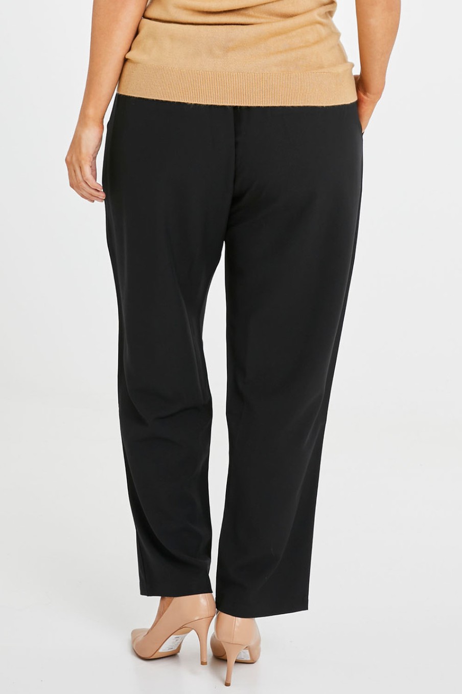 Pants & Leggings Belle bird | Belle Classic Tapered Pant Black