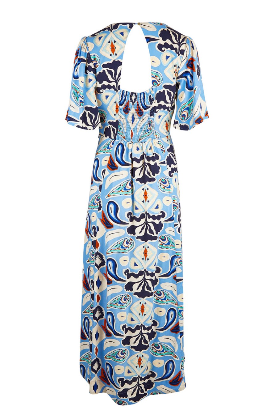 Dresses Fate + Becker | Missy V Neck Maxi Dress Paisley