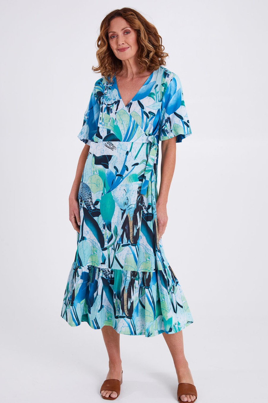 Dresses Gordon Smith | Palm Dress Green