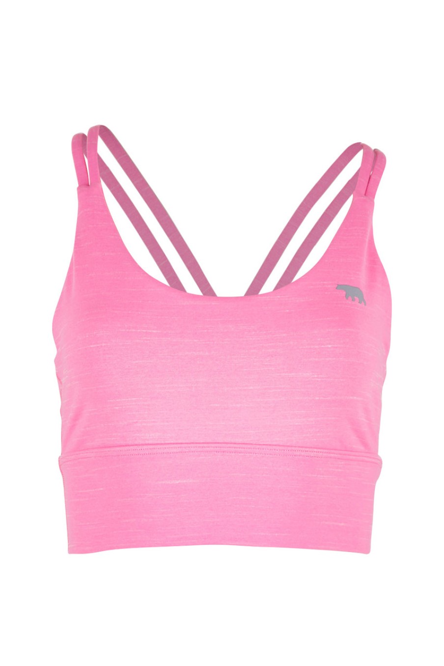 Lingerie & Sleepwear Running Bare | Lotus Long Line Sports Bra Bonbon