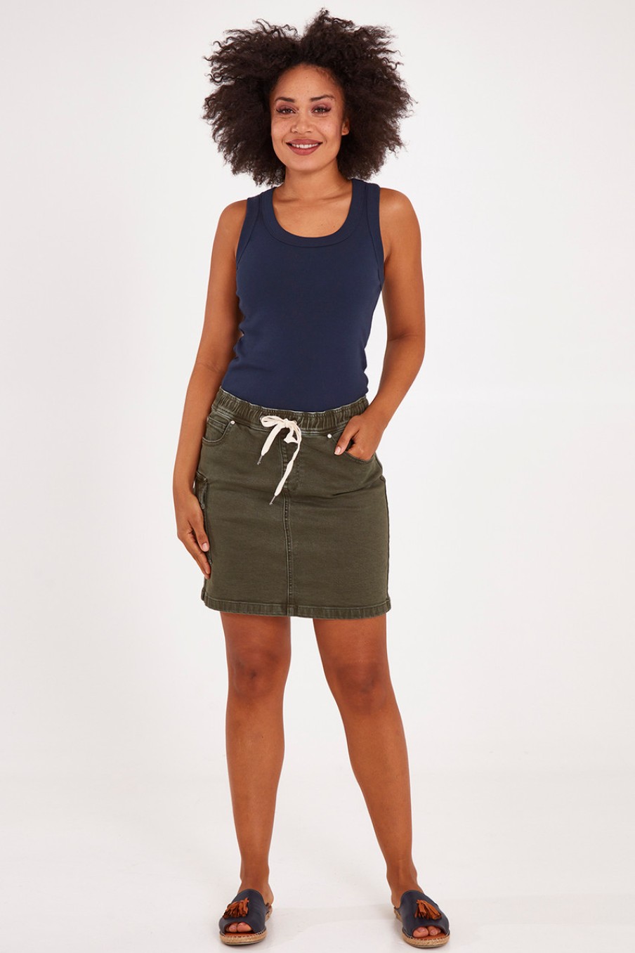 Skirts Foxwood | Elements Rio Cargo Skirt Khaki