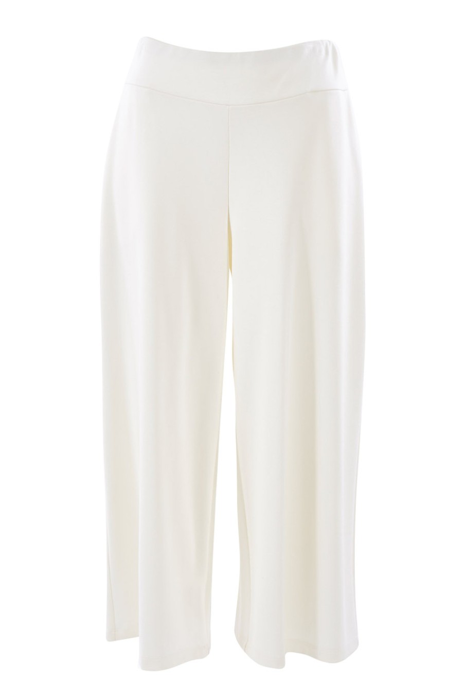 Pants & Leggings Belle bird | Belle Wide Leg Ponte Pant Ivory