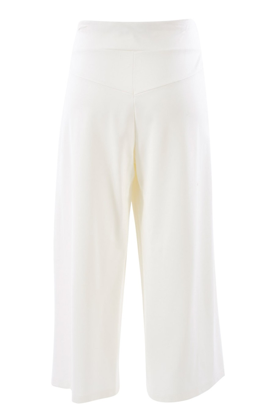 Pants & Leggings Belle bird | Belle Wide Leg Ponte Pant Ivory