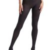 Lingerie & Sleepwear Ambra | Lurex Back Seam Tight Blksilver