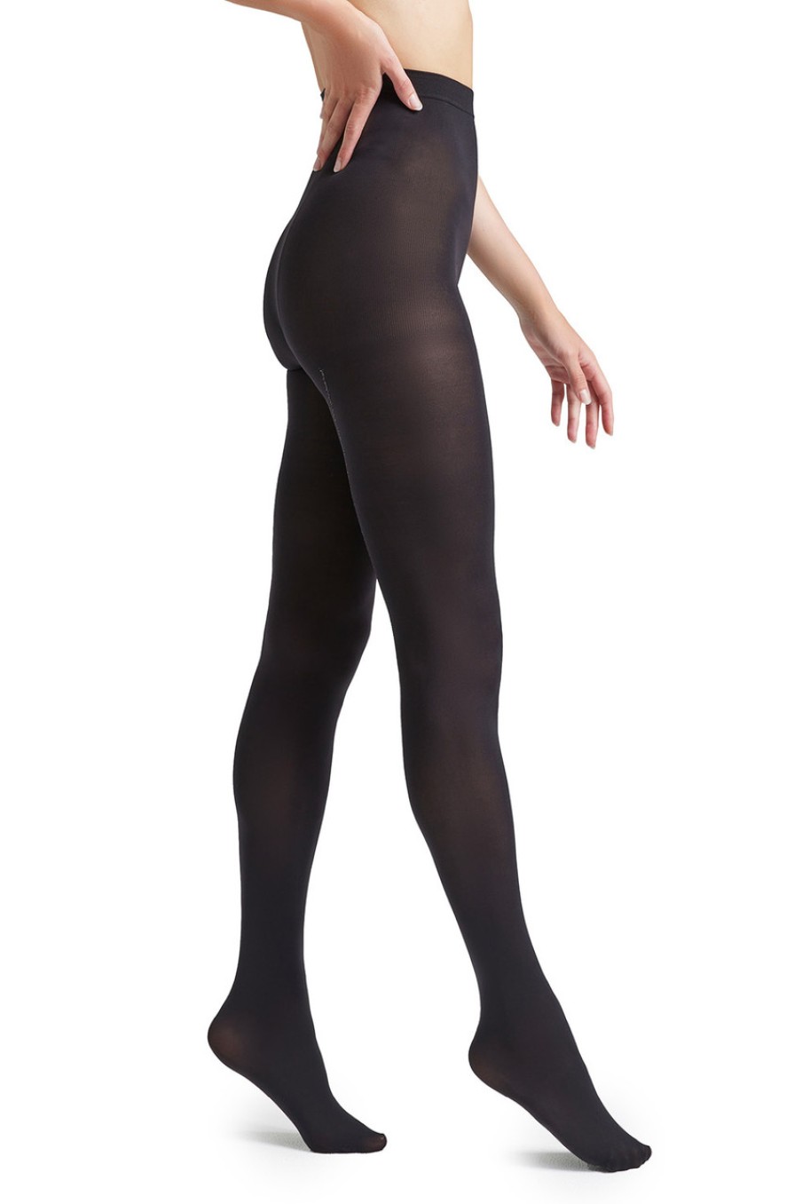 Lingerie & Sleepwear Ambra | Lurex Back Seam Tight Blksilver