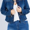 Coats & Jackets boho bird | My Admiral Jacket Denim