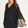 Dresses Belle bird | Belle Flattering Layer Dress Black