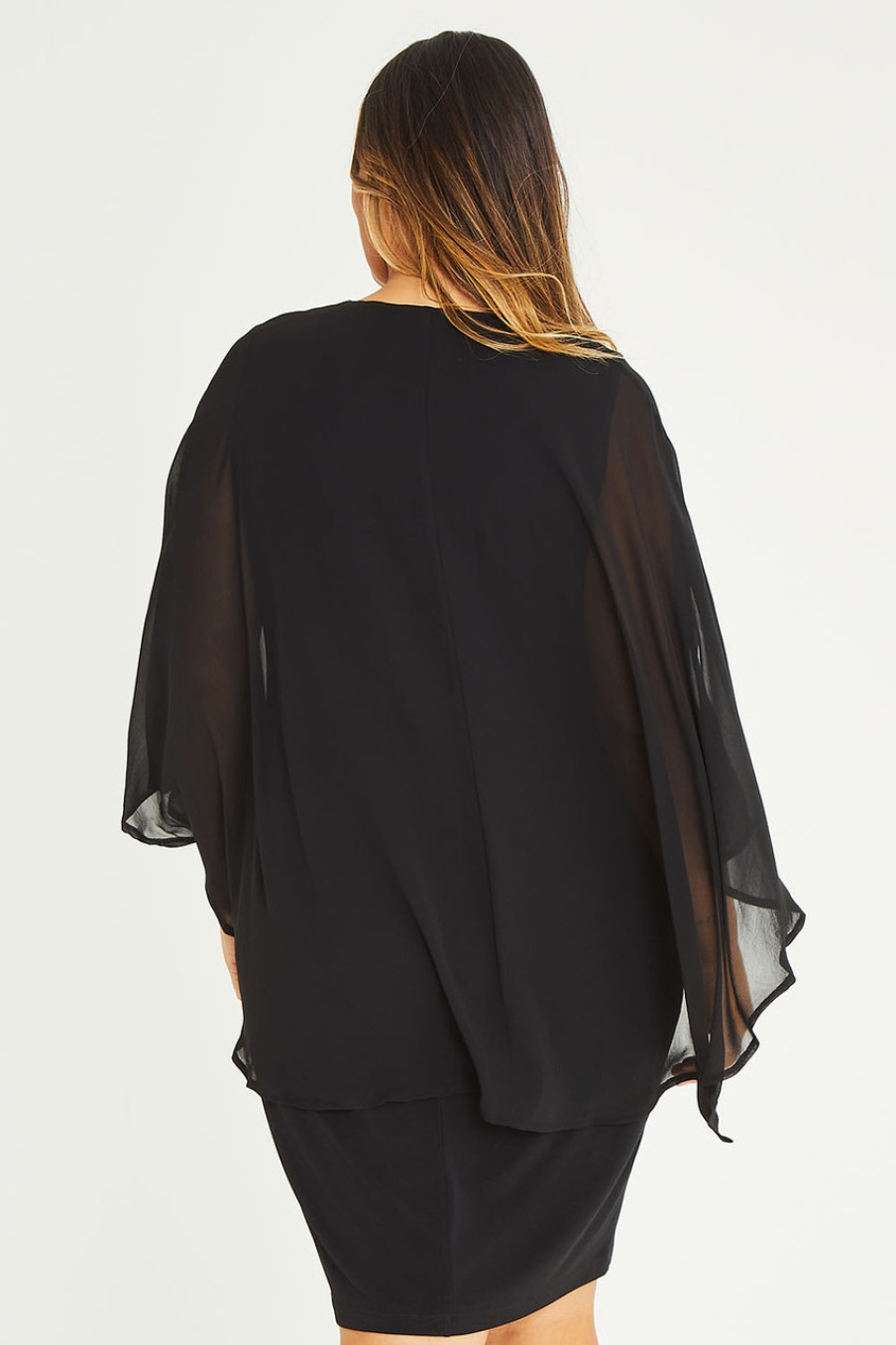 Dresses Belle bird | Belle Flattering Layer Dress Black