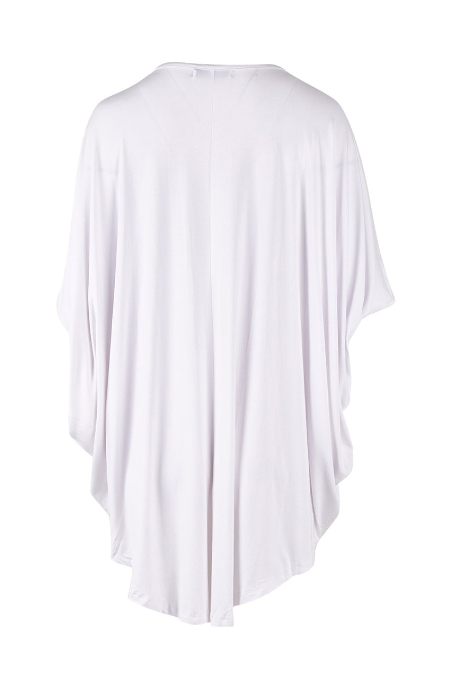 Tops PQ Collection | Hi Low Miracle Bamboo Top White