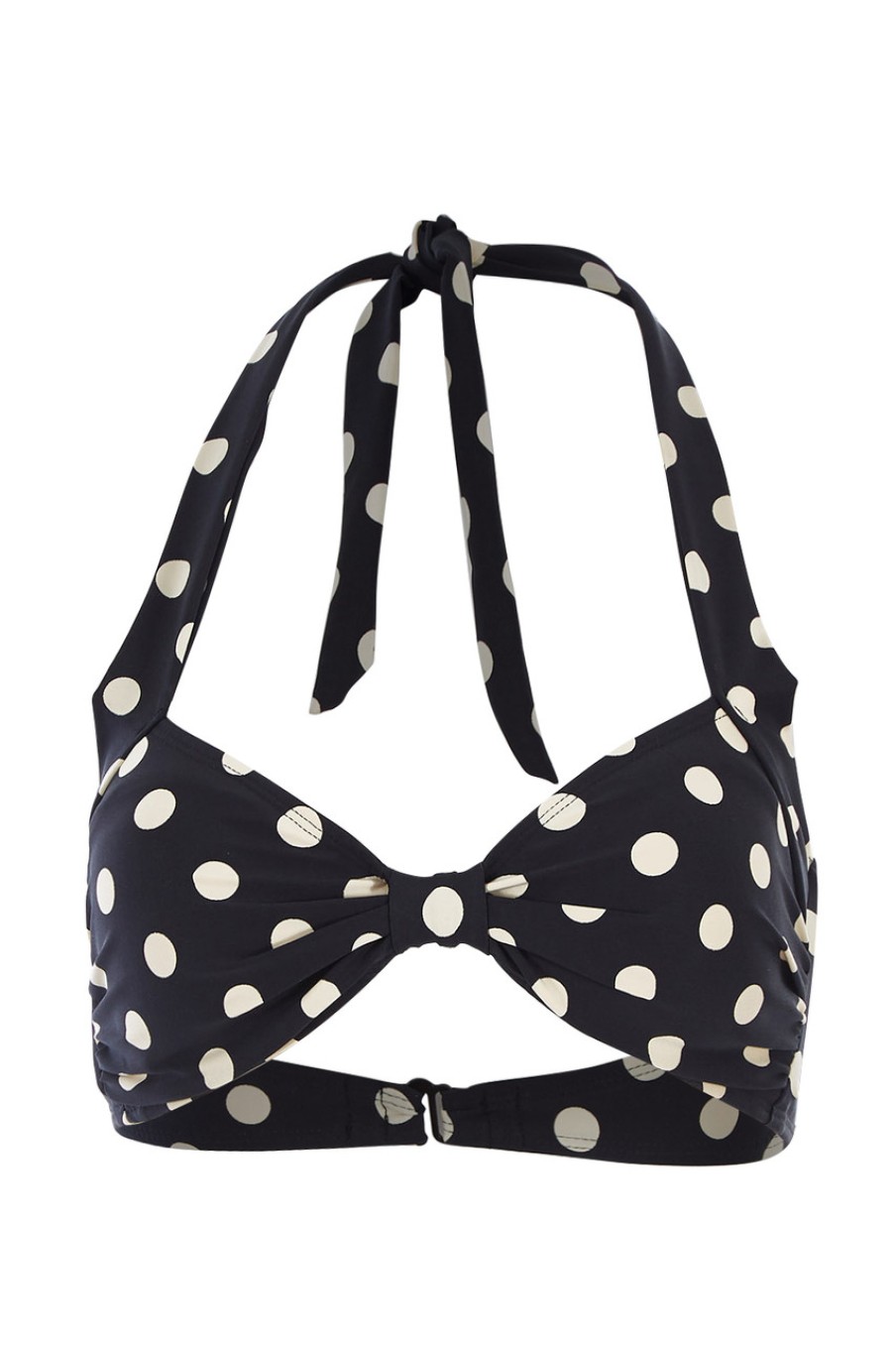 Swimwear Esther Williams Swimwear | Polka Dot Classic Top