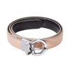 Accessories bird keepers | The Bella Genuine Reversible Leather Belt Beigeblack