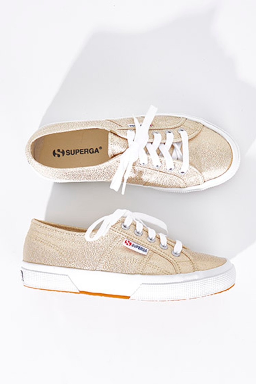 Shoes Superga | 2750 Lamew Metallic Sneaker Yellowgold