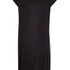 Dresses bird keepers | The Luxe Twist Detail Tee Dress Black