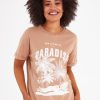 Tops Elm | Paradise Tee Mocha